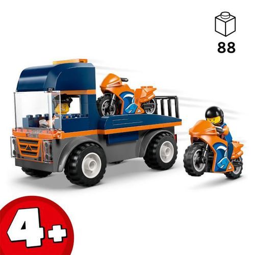 купить Конструктор Lego 60491 Motorcycle Transporter в Кишинёве 