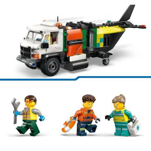 купить Конструктор Lego 60505 Airplane, Service Truck&Hovercraft Remix в Кишинёве 