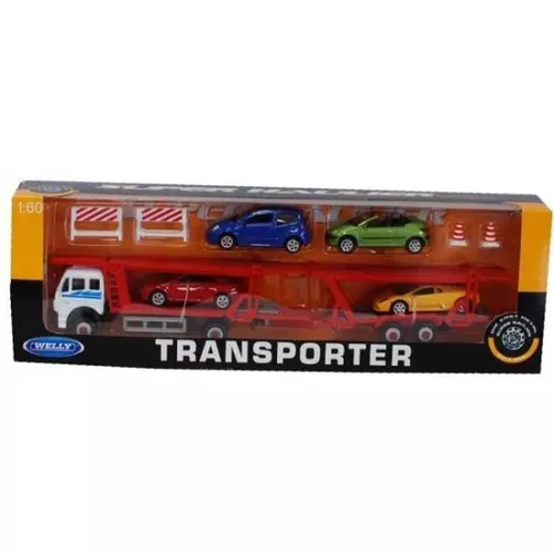 купить Машина Richi (30965) trailer in set cu 4 masinute в Кишинёве 