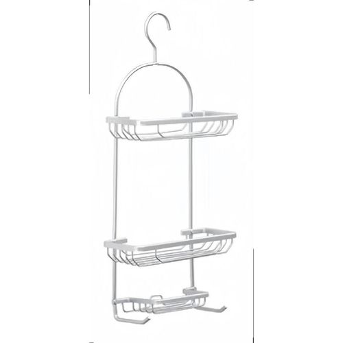 cumpără Raft de baie Tendance 52136 3 nivele + 2carlige Caddy 12.5x28x65cm, crom în Chișinău 