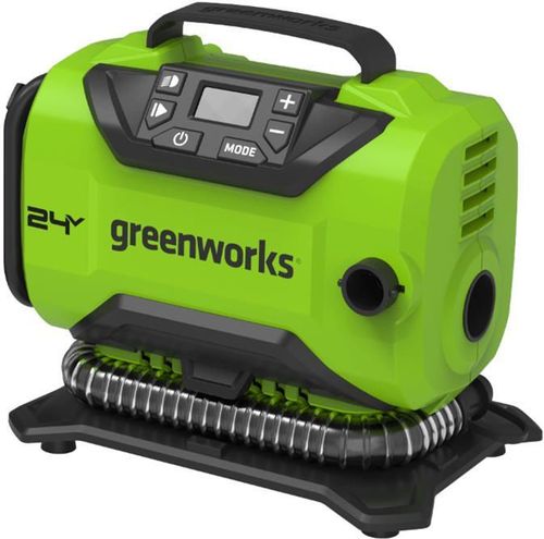 cumpără Compresor auto portabil Greenworks G24IN Tyre Inflator (nu este inclus acumulator) în Chișinău 