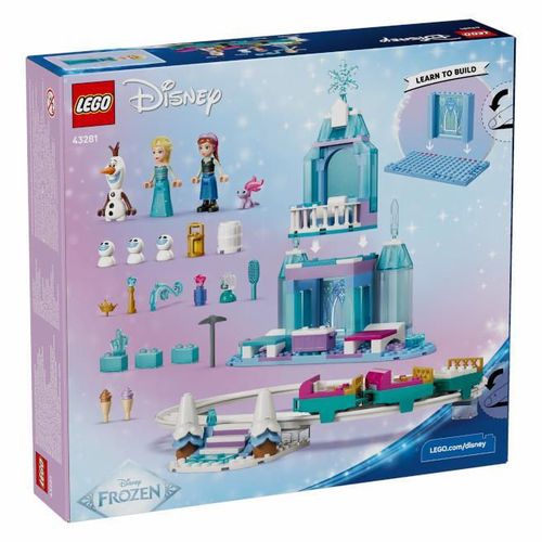 купить Конструктор Lego 43281 Elsa's Ice Castle & Snow Ride Adventure в Кишинёве 