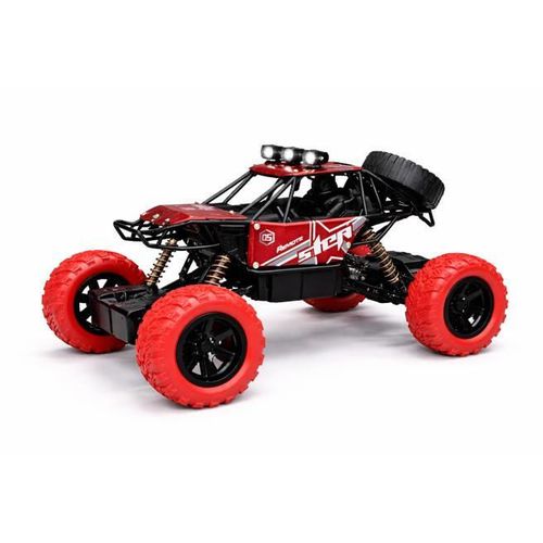 cumpără Jucărie cu telecomandă New World 2059 Masina Rock Crawler 1:18 cu T/C, metalica, rosie, 2417D în Chișinău 