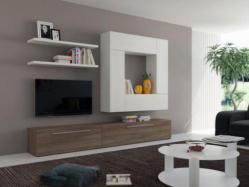 cumpără Set mobilă living Indart Livingul Kubo 06 (300x43x210) în Chișinău 