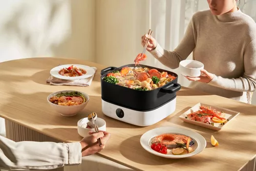 cumpără Multifierbător Xiaomi Multifunctional Hot Pot Cooker 6L, BHR9704EU în Chișinău 