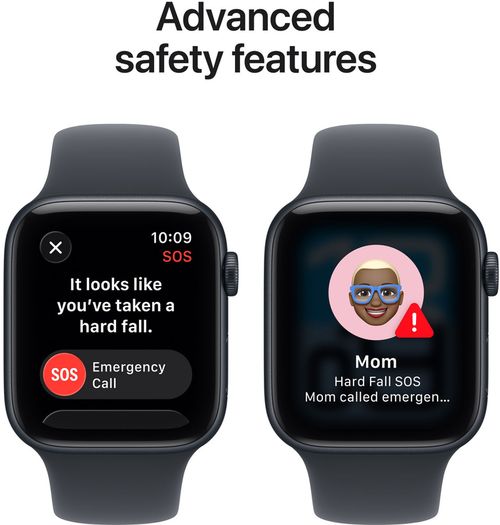 купить Смарт часы Apple Watch SE 3 GPS 40mm Midnight Aluminium Case with Midnight Sport Band - M/L MEHC4ET/A в Кишинёве 