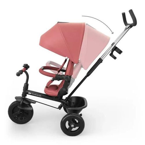 cumpără Bicicletă-cărucior KinderKraft Aston 2 Plus Pink (KRASTO02PNKPL00) în Chișinău 