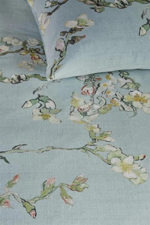 cumpără Lenjerie de pat Beddinghouse 330276 (Van Gogh) Blossom 140x200/220 Blue Grey în Chișinău 