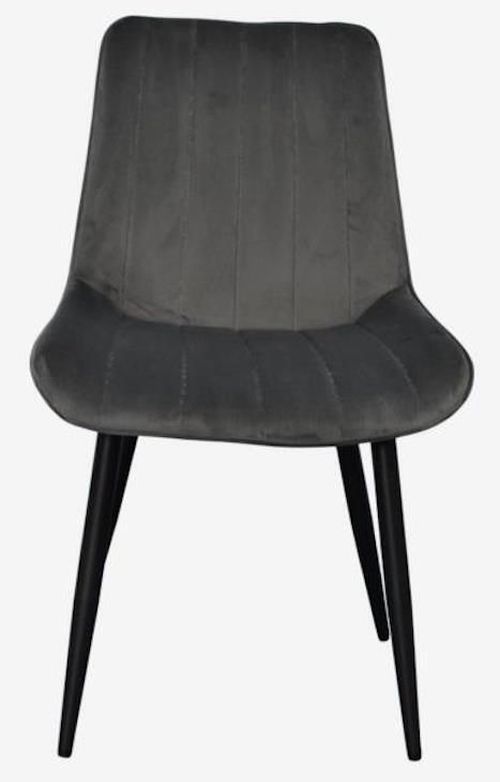 купить Комплект стол и стулья Evelin di Costacurta стол DT 404-6B + 3 стула YTC-055B Dark grey в Кишинёве 