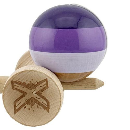 купить Активная игра Essa 164137 Kendama Flippy X Original, 7х6х18cm, violet-liliac в Кишинёве 