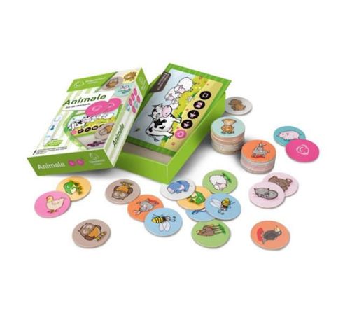 cumpără Joc educativ de masă Raspundel Istetel 19580 Joc Memory Game Animals RO în Chișinău 