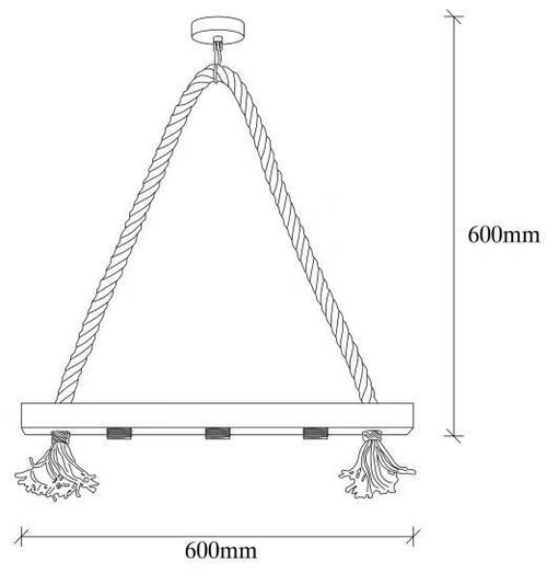 купить Освещение для помещений Trendy Erebos-105-AV, 60x60x9cm в Кишинёве 