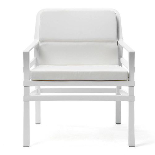 купить Кресло с подушками Nardi ARIA FIT BIANCO bianco 40330.00.155.FIT (Кресло с подушками для сада и терас) в Кишинёве 