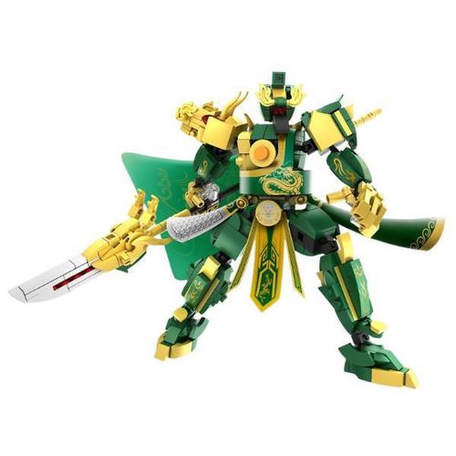 купить Конструктор iM.Master 6848 Cei cinci Generali Tigri: Guan Yu 2în1, Mechanical Master, 373pcs в Кишинёве 