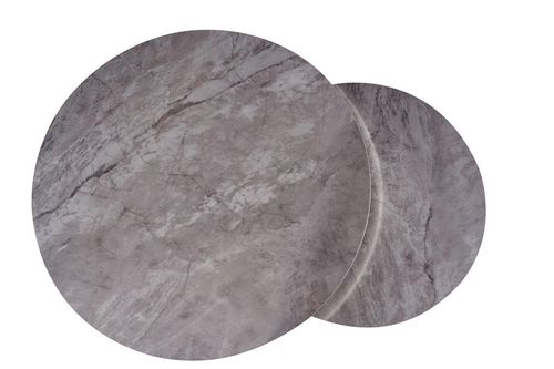 купить Журнальный столик Signal Portafino B szary FI80 FI 60/chrom (zestaw) в Кишинёве 