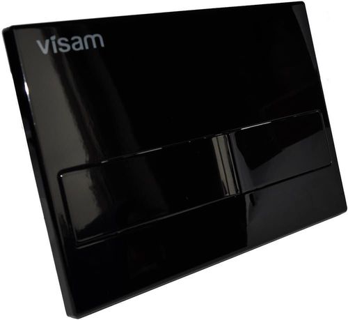 купить Кнопка смыва Visam 226-008 KARINA (negru lucios) (Bright Black) в Кишинёве 