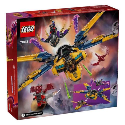 купить Конструктор Lego 71833 Ninjago Avionul de superfurtună Ras și Arina в Кишинёве 