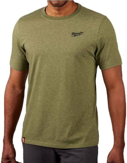 купить Спецодежда Milwaukee 4932492979 tricou WORKSKIN, miineci scurte, M, verde в Кишинёве 