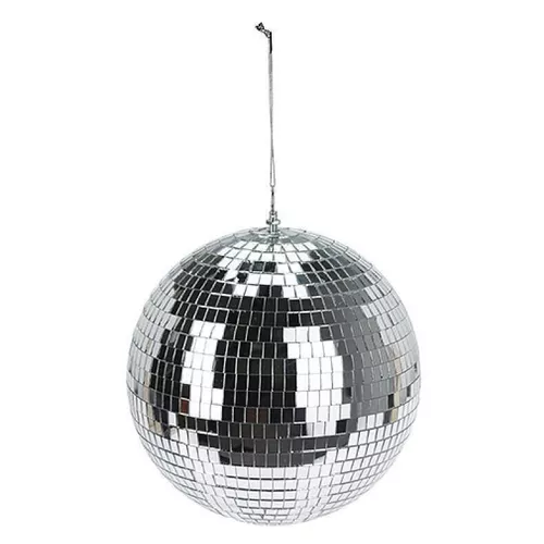 cumpără Decor de Crăciun și Anul Nou Promstore 36837 Glob pentru brad Disco, argintiu, 250mm în Chișinău 