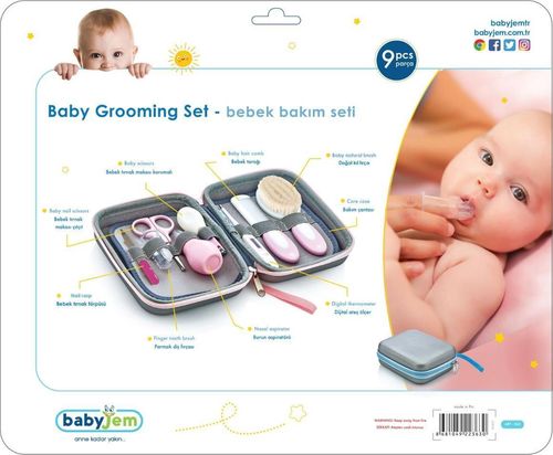 cumpără Set pentru îngrijirea bebeluşului BabyJem 363 Set pentru ingrijire, 9 piese Roz în Chișinău 