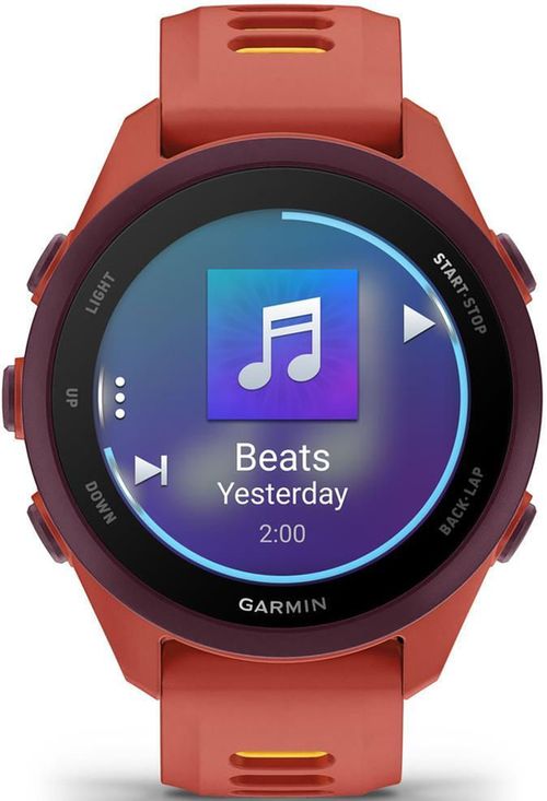cumpără Ceas inteligent Garmin Forerunner 170 Music, GPS, WiFi, Red Pink/Mango, WW (010-03920-13) în Chișinău 