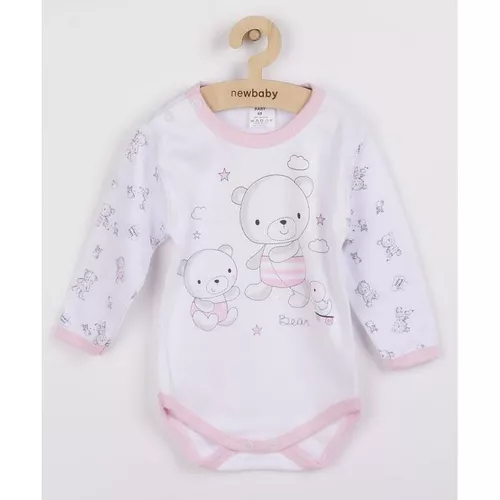 cumpără Haine pentru copii New Baby 36700 боди дл/рукав Bears pink 74 (6-9m) în Chișinău 