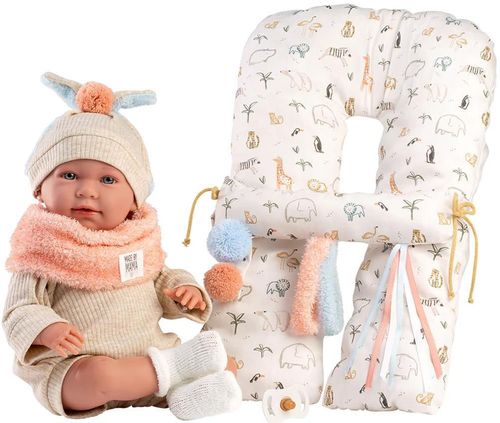 купить Кукла Llorens 74128 Mimi Llorona Cojin Chichonera 42см в Кишинёве 