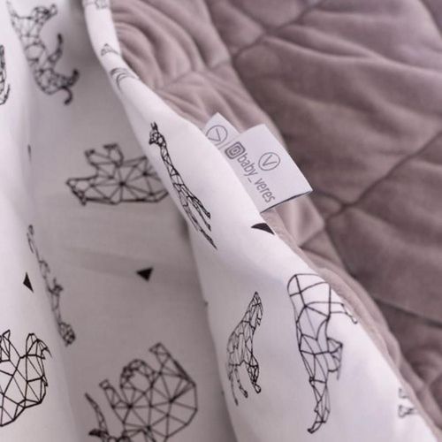 cumpără Lenjerie de pat pentru copii Veres 218.08 Velour Graphic animals (5ед.) în Chișinău 