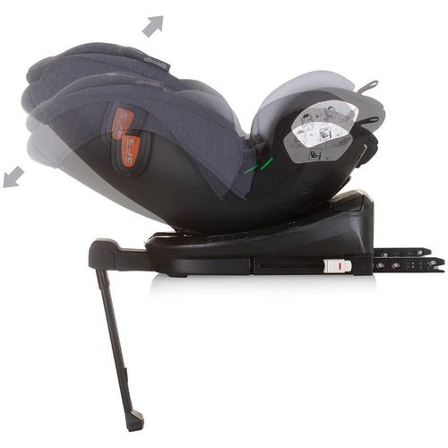 cumpără Scaun auto Chipolino STKTRN02403GY I-Size 40-150cm Isofix 360 Tourino Grey Mix în Chișinău 