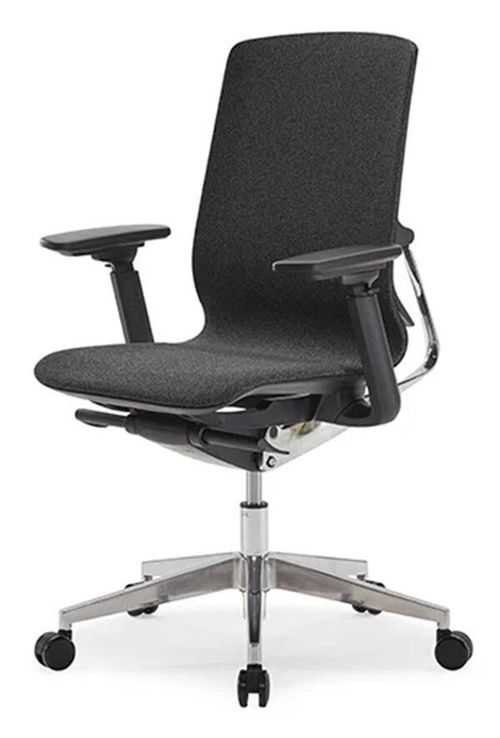 купить Офисное кресло Deli DLCDSC01-BK PLUS, (ткань) в Кишинёве 