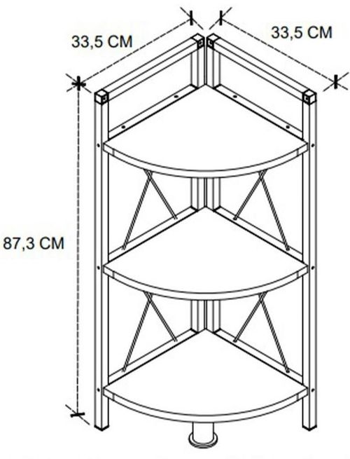 cumpără Etajeră Bofigo 15-10-02 Pine în Chișinău 