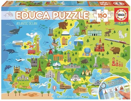 купить Игрушка Educa 18607 150 Mapa Europe в Кишинёве 