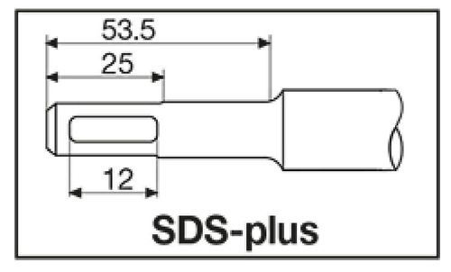 купить Сверло Milwaukee 4932352713 burghie SDS+ Mx4 8x465mm в Кишинёве 