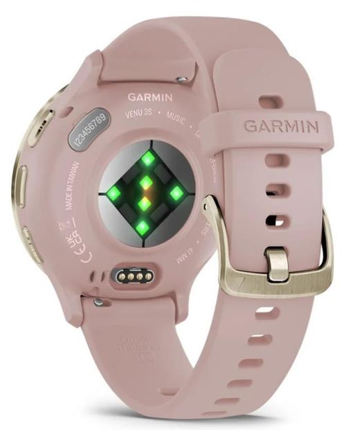 купить Смарт часы Garmin Venu 3S Pink Dawn/Soft Gold (010-02785-03) в Кишинёве 