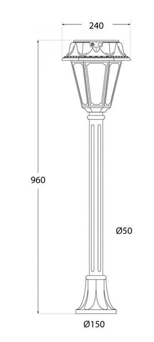 cumpără Aplică exterior Fumagalli MIZAR/ROSETTA 2 W în Chișinău 
