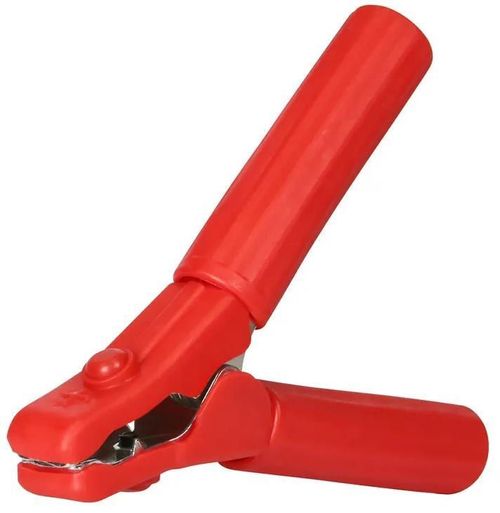 купить Зарядное устройство для авт.аккумуляторов Telwin Aspen 200А, зажим изолированный, красный (804400) в Кишинёве 