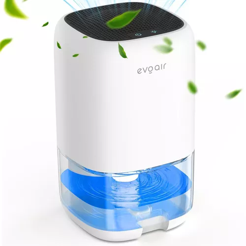 купить Осушитель воздуха EvoAir HUMIX300, 300ml/24h, Silentios, Lumina Ambientala în 7 culori, Alb в Кишинёве 