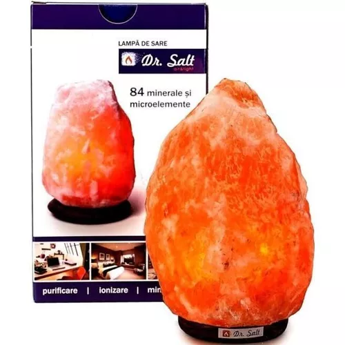 купить Настольная лампа Dr.Salt Lampa de sare, 1,5-2 kg. cu interupator в Кишинёве 