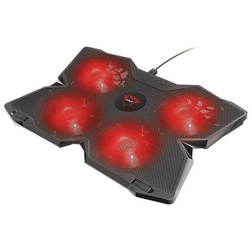 cumpără Stand pentru laptop Notebook Cooling Pad Trust Gaming GXT 278 Yozu, 17.4" stand with 4 speed-adjustable, illuminated fans and robust housing, Black (stand pentru laptop /охлаждающая подставка для ноутбука) în Chișinău 