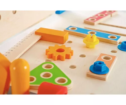 cumpără Complex de joacă pentru copii Hape E3000 Masuta din lemn cu unelte în Chișinău 