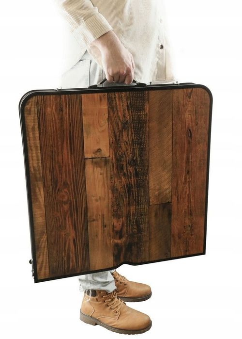 cumpără Mobilier pentru camping Jumi OM-281813 Masa de camping pliabila + 4 taburete Oak Artisan în Chișinău 