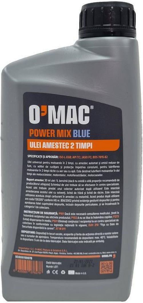 купить Масло O'MAC 2T MIX (00078) в Кишинёве 