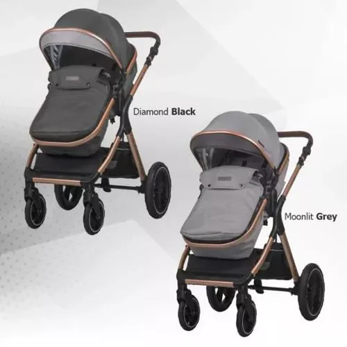 cumpără Сărucior pentru copii Coccolle Melora Moonlit Grey, 3in1 cu landou transformabil în Chișinău 