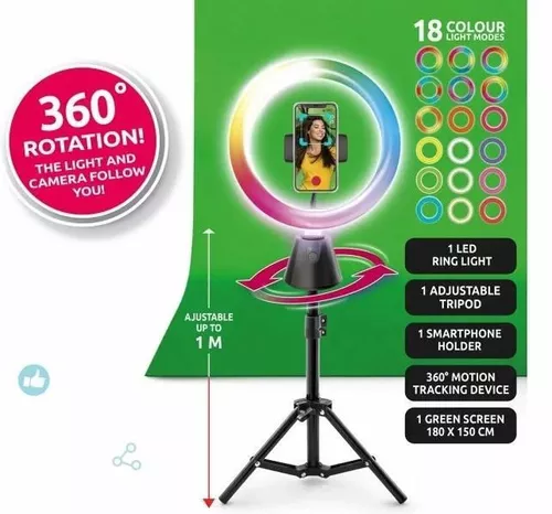 купить Кольцевая лампа Canal Toys INF028CL Набор Studio Creator 360° Rotating Studio в Кишинёве 