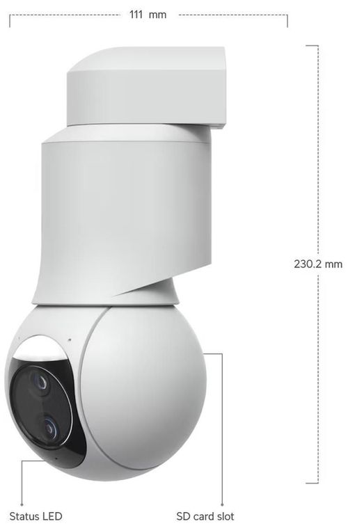 купить Камера наблюдения Ubiquiti UVC-G6-PTZ-W в Кишинёве 