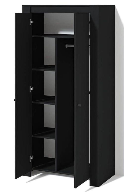 cumpără Dulap Fabrik Home Belfort 950x1970x506 Черный ясень în Chișinău 