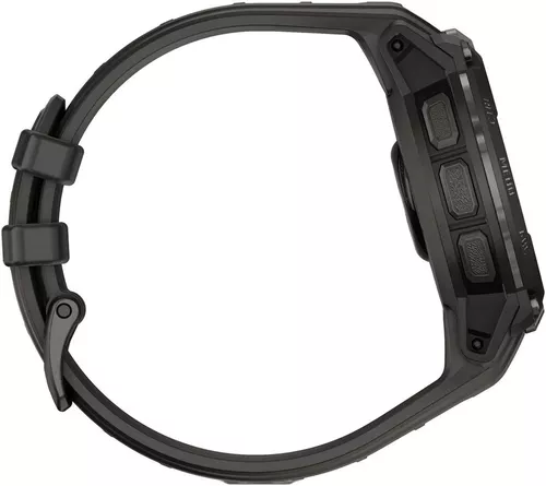 купить Смарт часы Garmin Instinct Crossover AMOLED, Charcoal with charcoal silicone band в Кишинёве 