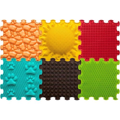 cumpără Covoraș de joacă Ortoto OTO-S-SGN Ortopedic-Puzzle Sunshine garden în Chișinău 