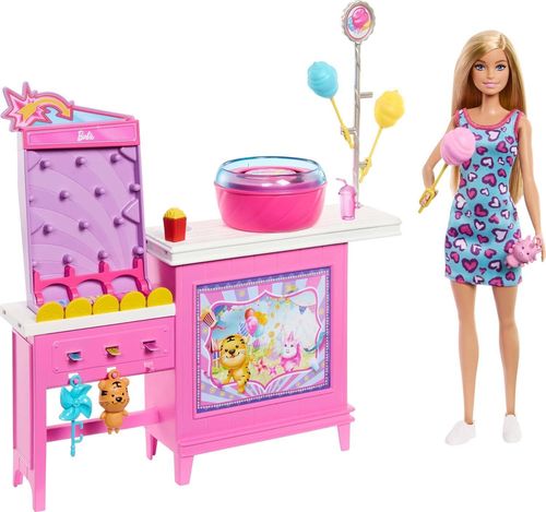 купить Кукла Barbie JFV67 Detectivi pe plajă, păpușa Malibu в Кишинёве 