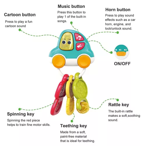 cumpără Jucărie muzicală Hola Toys E8996 Jucarie Chei muzicale în Chișinău 